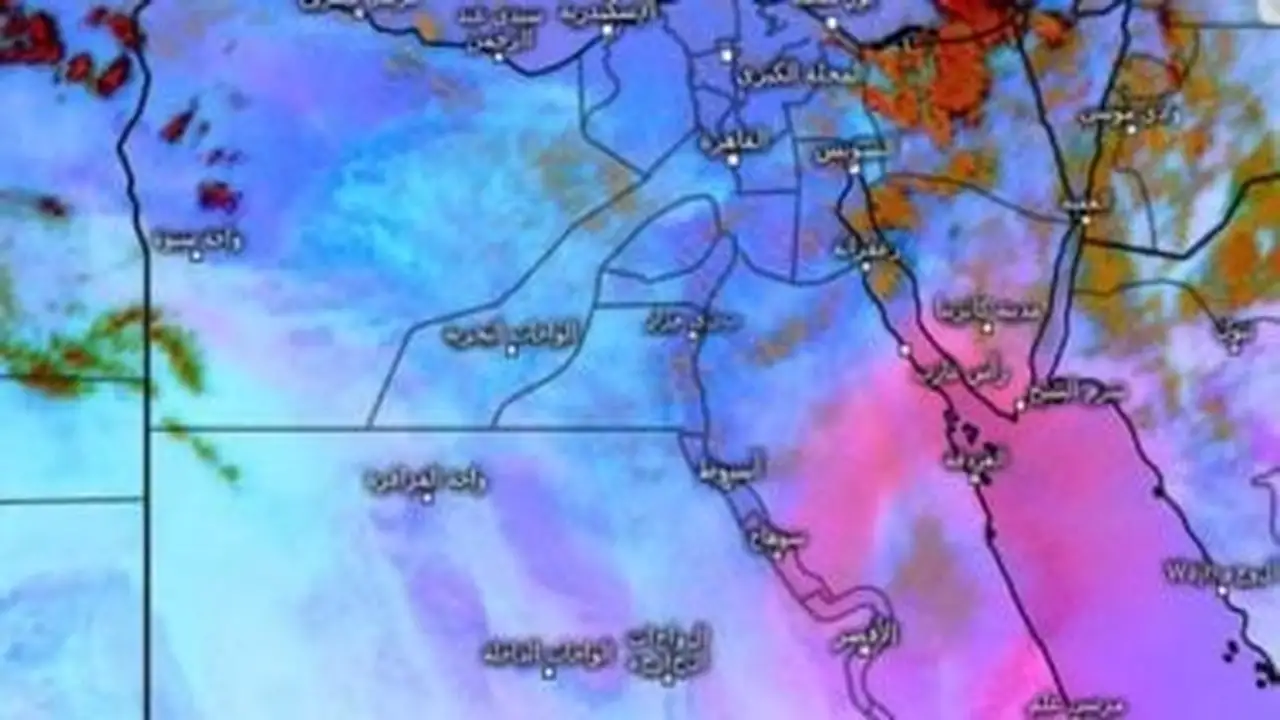 رياح شديدة وأتربة مثارة وأمطار رعدية تضرب مناطق متفرقة خلال الساعات المقبلة